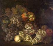 Jakob Bogdani Still Life with Pomegranates and Figs oil painting reproduction